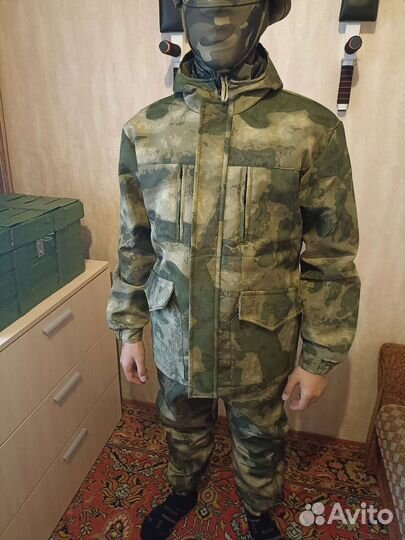 Костюм горка на флисе демисезон