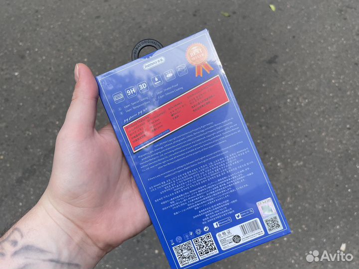 Стекло защитное 14 pro max remax