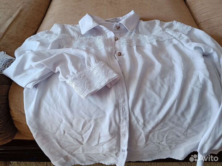 Блузка школьная 152