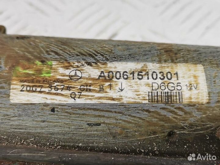 Стартер для Mercedes A-Class (W169) A0061510301