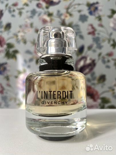 Парфюмерная вода givenchy l'interdit 35 мл