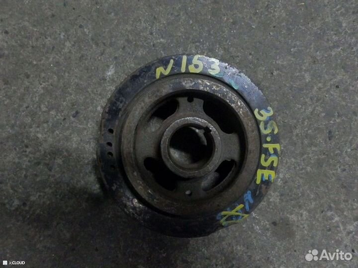 Шкив коленвала на toyota - - 3SFE