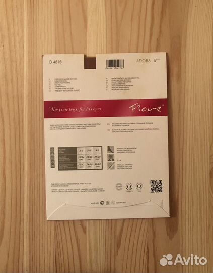 Fiore Obsession чулки. Новые. Цв. Tan. Р-р 3