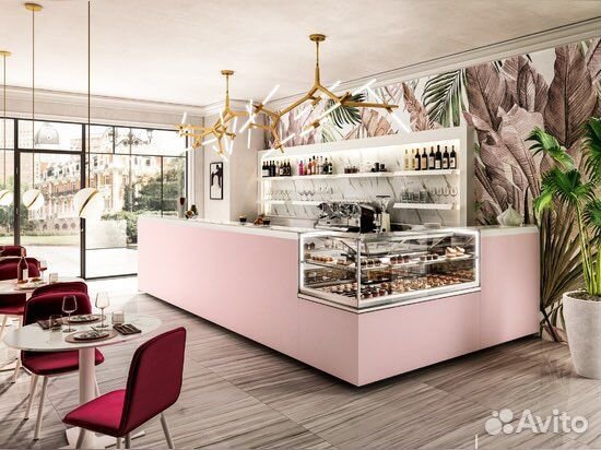 Стойки для Кофе с собой, Островки в ТЦ