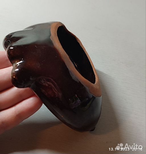 Пепельница глина