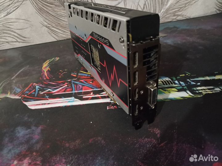 Видеокарта Sapphire nitro RX570 8GB