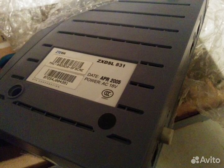 Adsl-модем ZTE