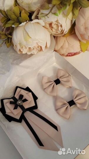 Галстук школьный для девочки