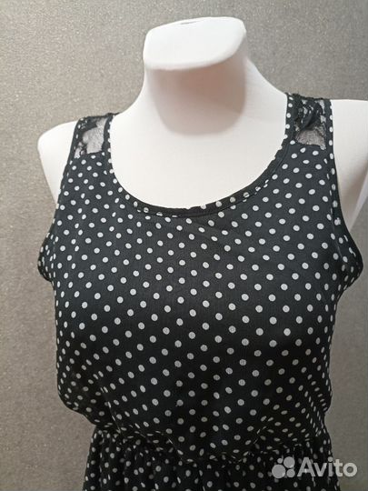 Платье в горошек