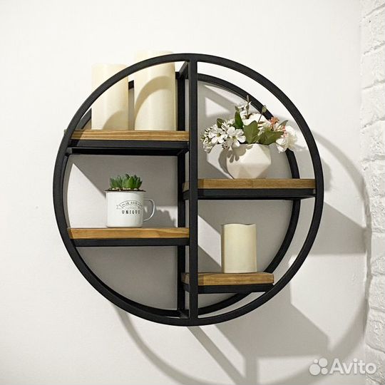 Полка Настенная лофт