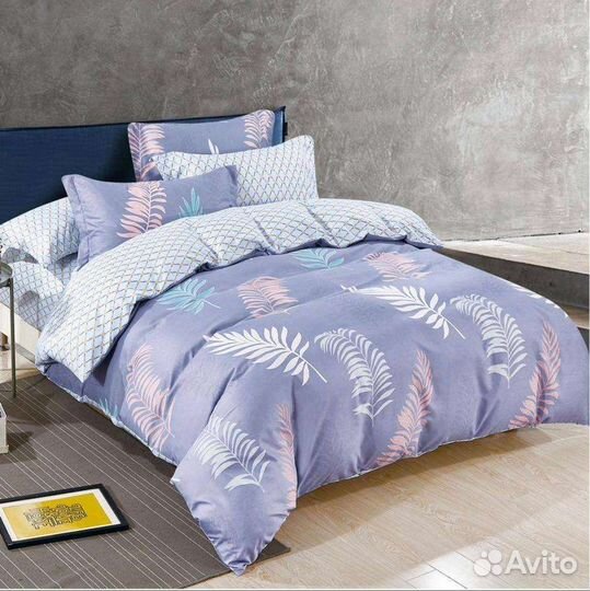 Mency Евро Белье постельное комплект Сатин