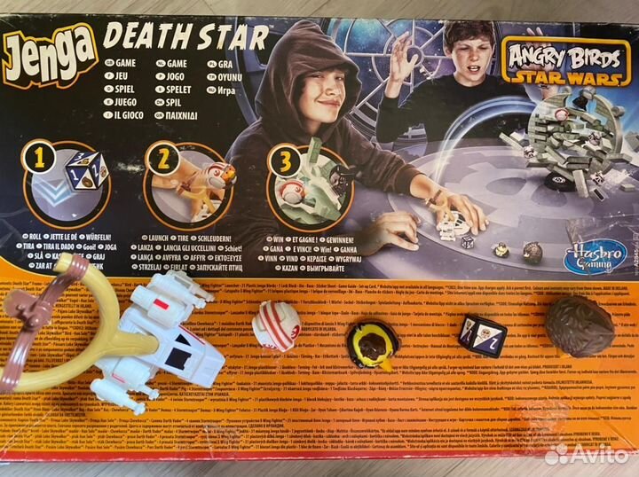 Angry birds jenga 2 набора