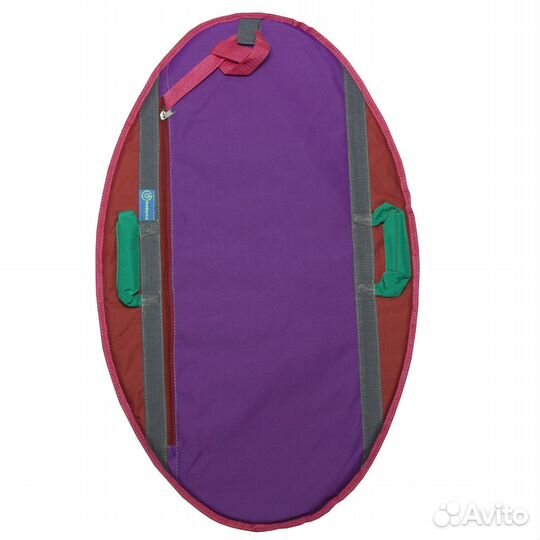 Санки, ледянка мягкая с ручками 96х60, Цвет №4