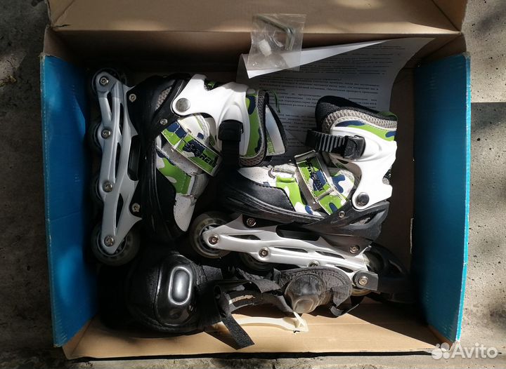 Детские ролики и защита