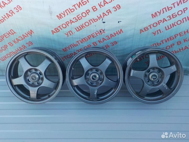 Диски литые литье Megami Wheels R15 ET44 3шт