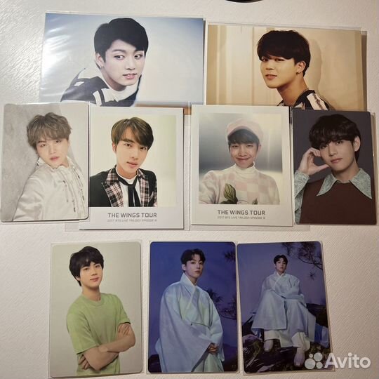 Карты bts, Юнги, Чимин, Чонгук