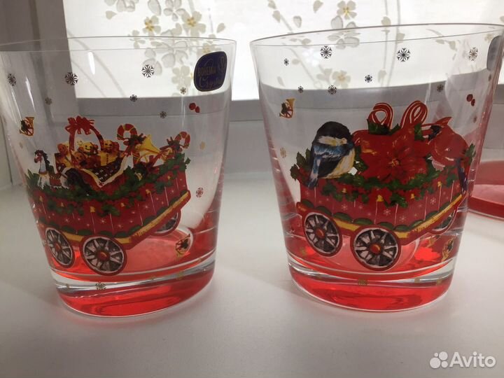 Кувшин и стаканы Чехия Богемия