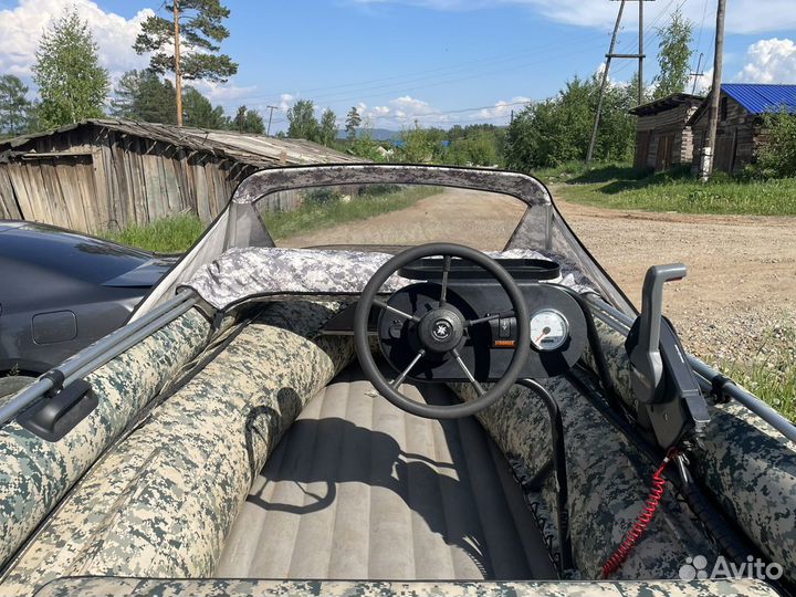 Solar 420 jet strela + yamaha 40 VEO + прицеп