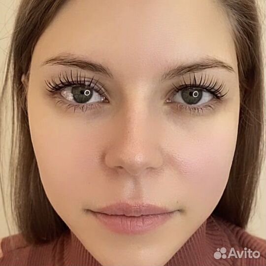 Ламинирование ресниц и оформление бровей