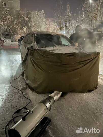 Услуга разогрев авто