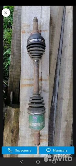 Привод левый mazda capella CG2PP 1.8 1995г.в