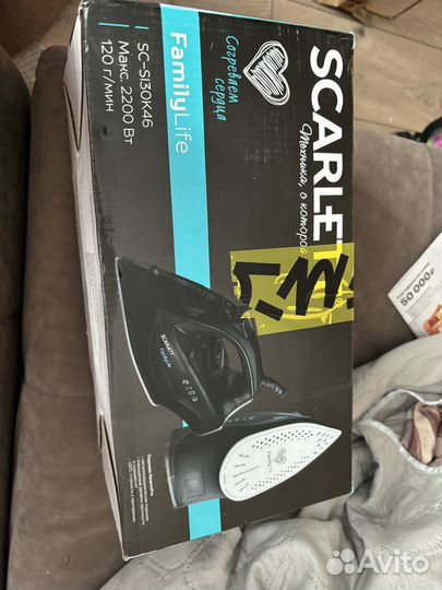 Утюг scarlett новый
