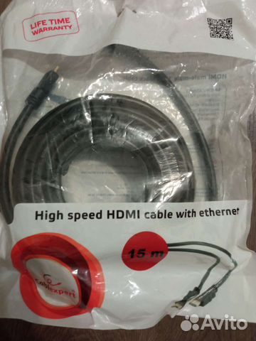 Кабель hdmi 15 метров Cablexpert