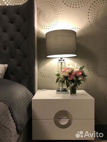 Комплект мебели - Тумба прикроватная 2 шт. и Комод