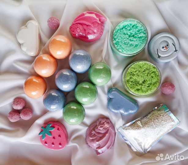 Бомбочки для ванны ручной работы