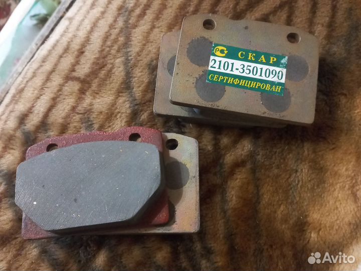 Тормозные колодки ваз 2101