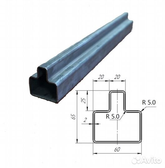 Откатные ворота 4х2 Т-профиль+автоматика Home Gate