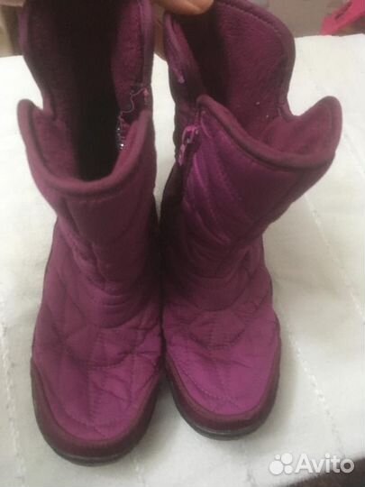 Сапоги на девочку