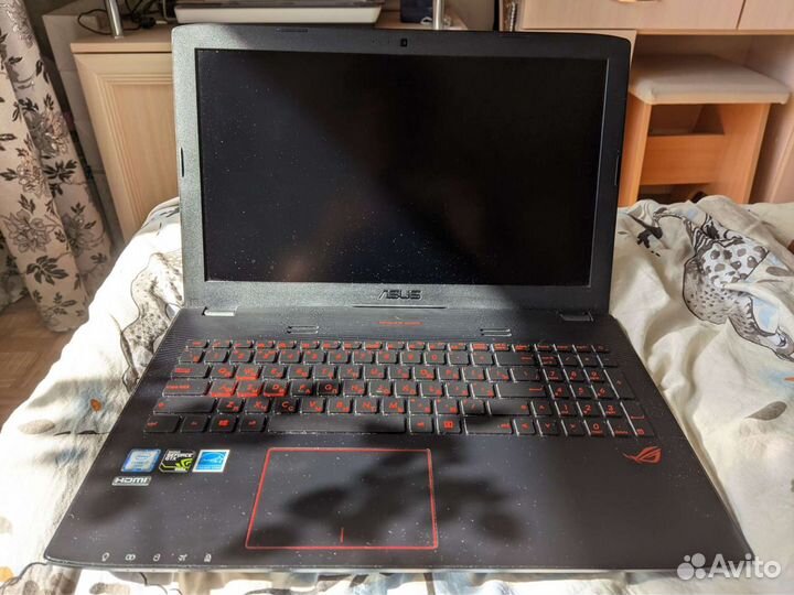 Ноутбук Asus ROG gl552vw i7-6700HQ/32/512