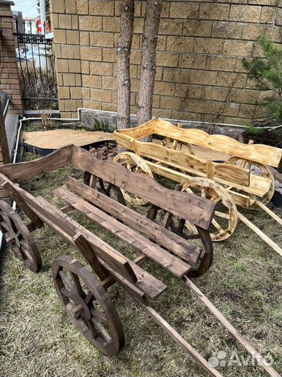 Полка тележка. Декор для дома. Декор для сада