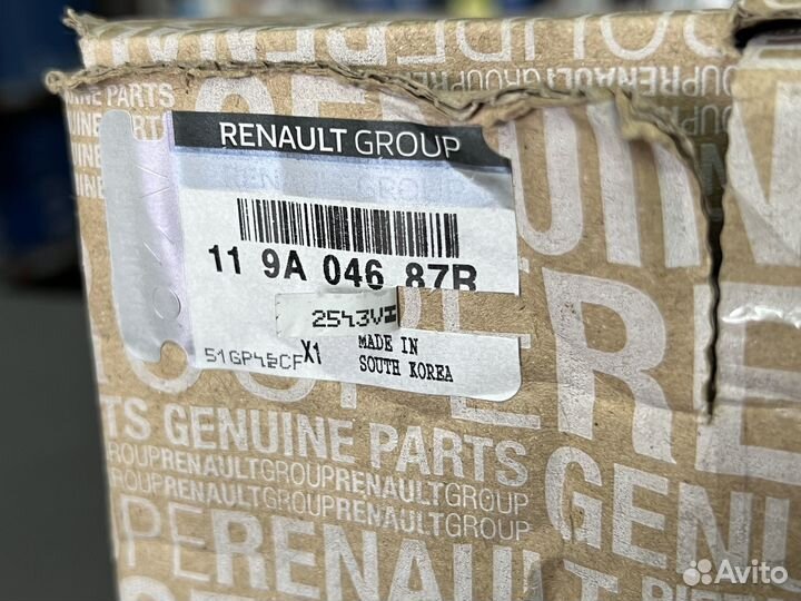 Комплект грм с помпой для renault K4M 119A04687R