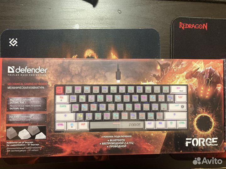 Механическая клавиатура Forge новая
