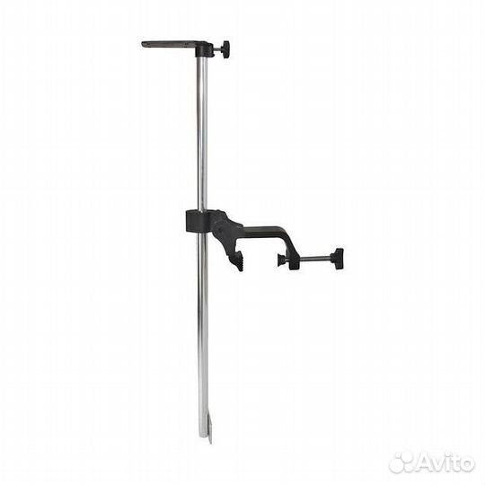 Стойка для эхолота с креплением на транец или борт