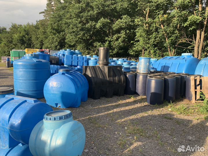 Емкость пластиковые, Баки для воды Еврокуб