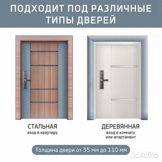 Электронный замок для апартаментов HSU-8881TT-TH