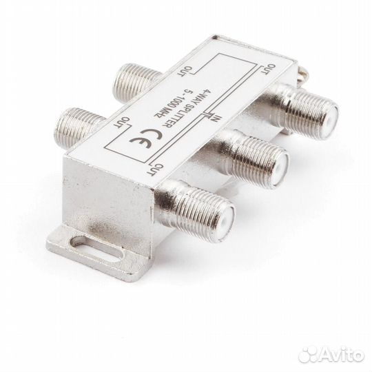 TV сплиттер Cablexpert (AS-TV-04) тип F - #290899