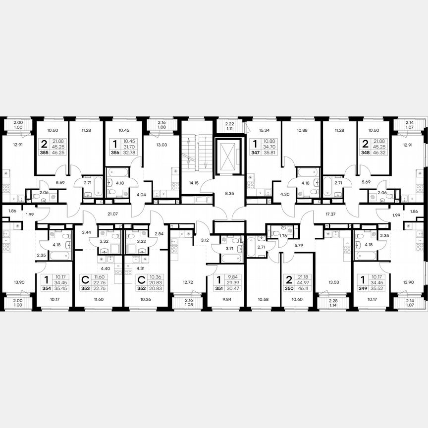 1-к. квартира, 35,5 м², 9/9 эт.