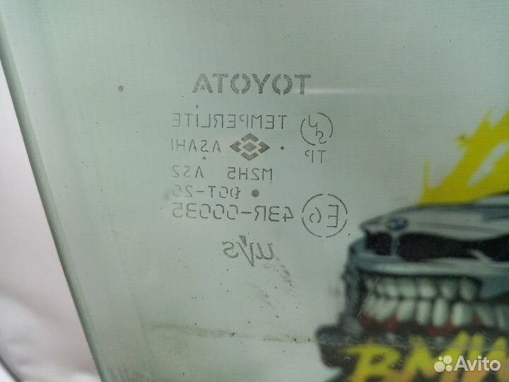 Стекло двери переднее правое Toyota Camry ACV40