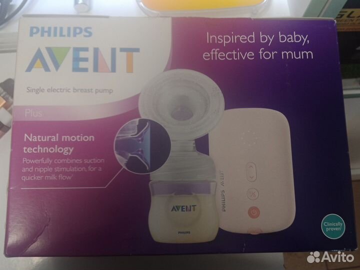 Электронный Молокоотсос Philips Avent Plus