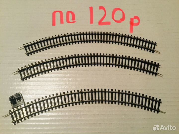 12мм(tt) разные рельсы bttb гдр железная дорога