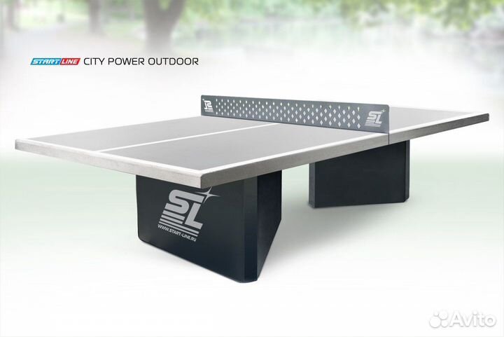 Теннисный стол City Power Outdoor - бетонный антив