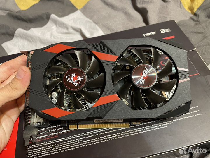 Видеокарта Asus GTX 1050ti
