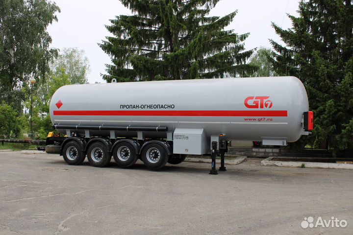 Полуприцеп газовоз GT7 ППЦТ-48, 2023