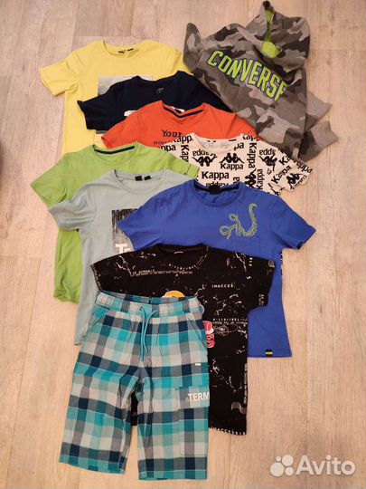 Одежда пакетом для мальчика 128-134