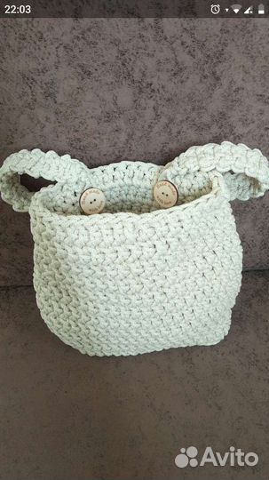 Корзинка на кроватку