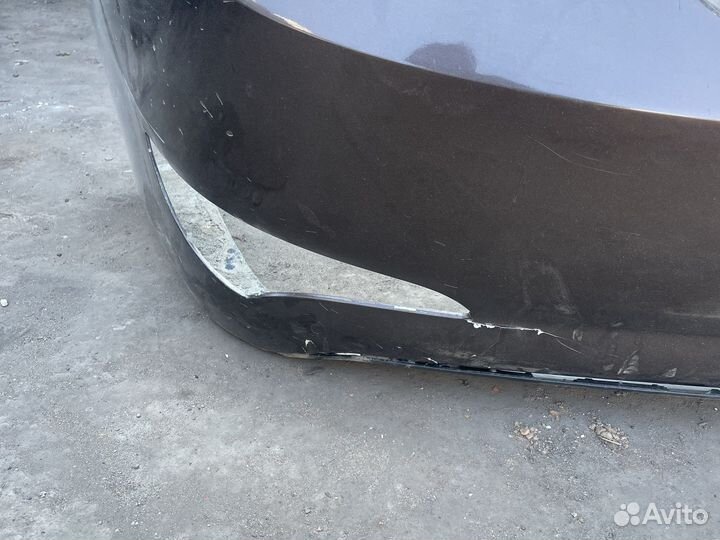 Задний бампер hyundai solaris